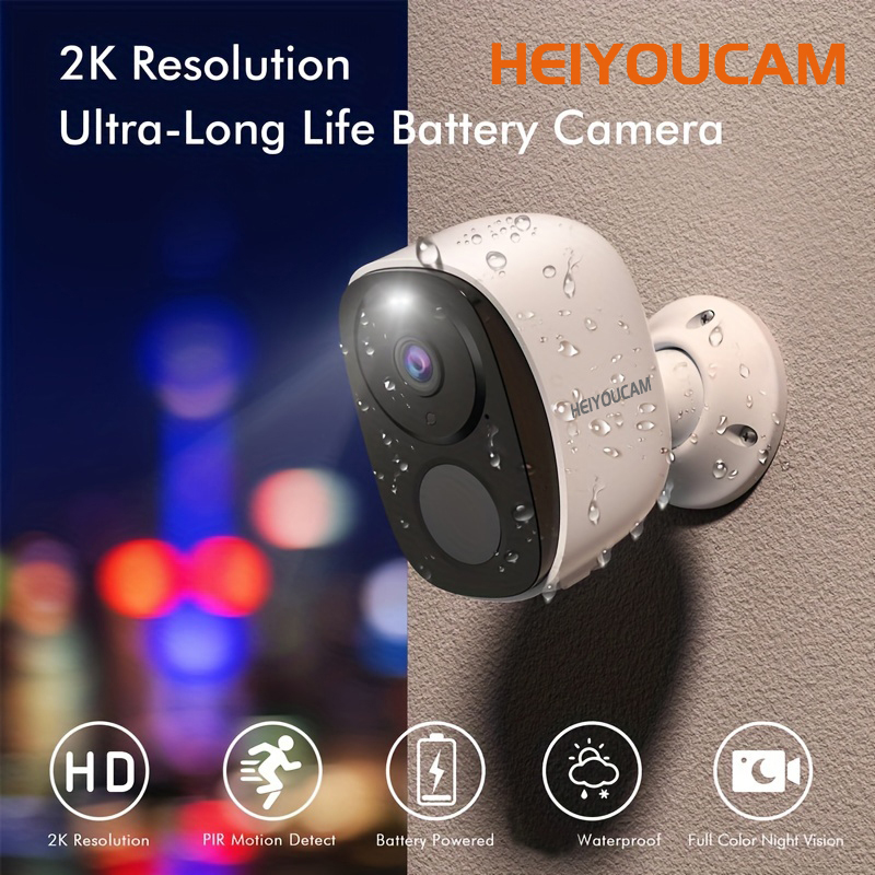Eufy Camera E220 - 보안 카메라 무선 실외, 2K 3MP