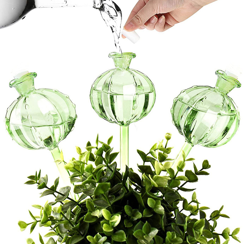 Self Watering Insert - PVC 자동 식물 급수 벌브 모양