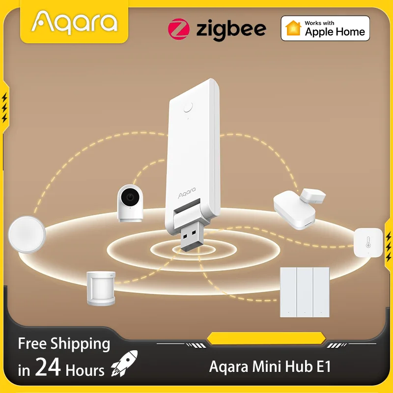 Xiaomi Hub Mijia Hub - Aqara 스마트 게이트웨이 E1 허브 Zigbee